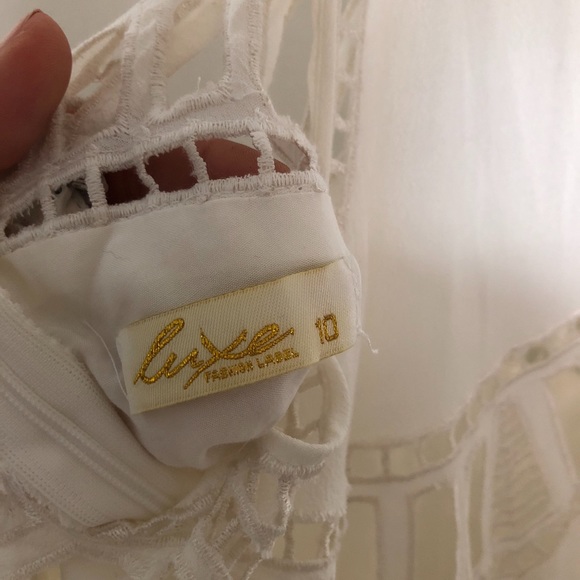 Princess Polly Cutout White Flowy Romper - Picture 6 of 8